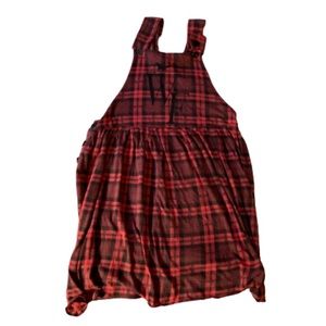 WildFox Overall Plaid Dress
